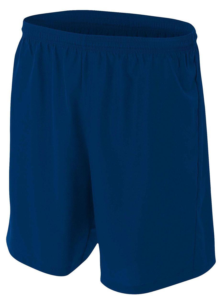 Pantalón corto de fútbol tejido A4 color azul marino