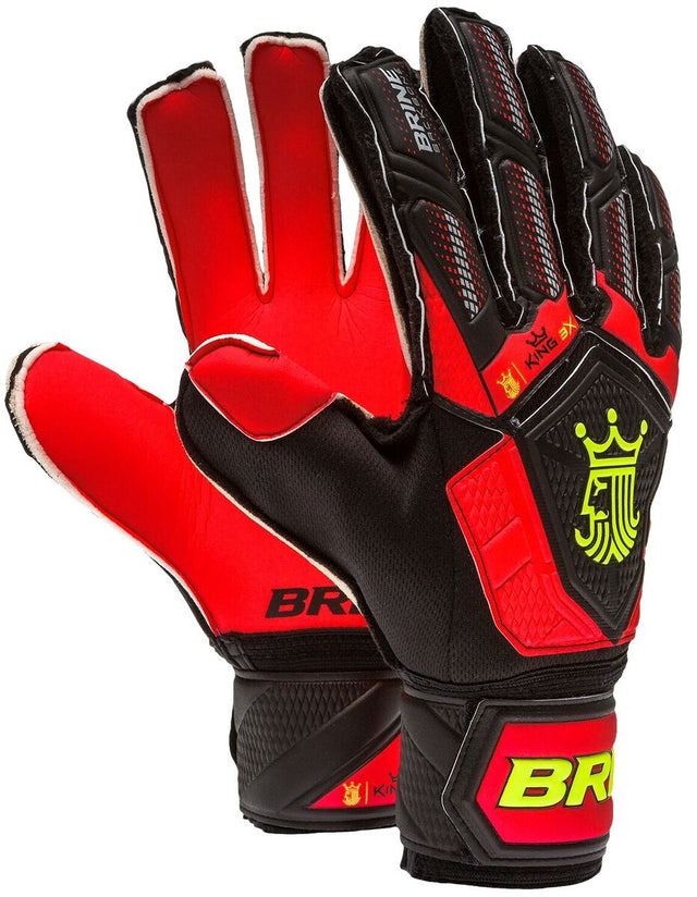 Brine King Match 3X Goalkeeper Gloves Flame - Best Buy Soccer
