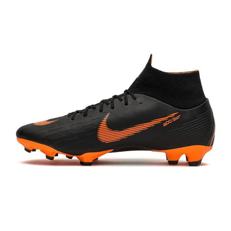 Nike Superfly 6 Pro FG Firm Ground Men's Soccer Cleats - Black/Total Orange