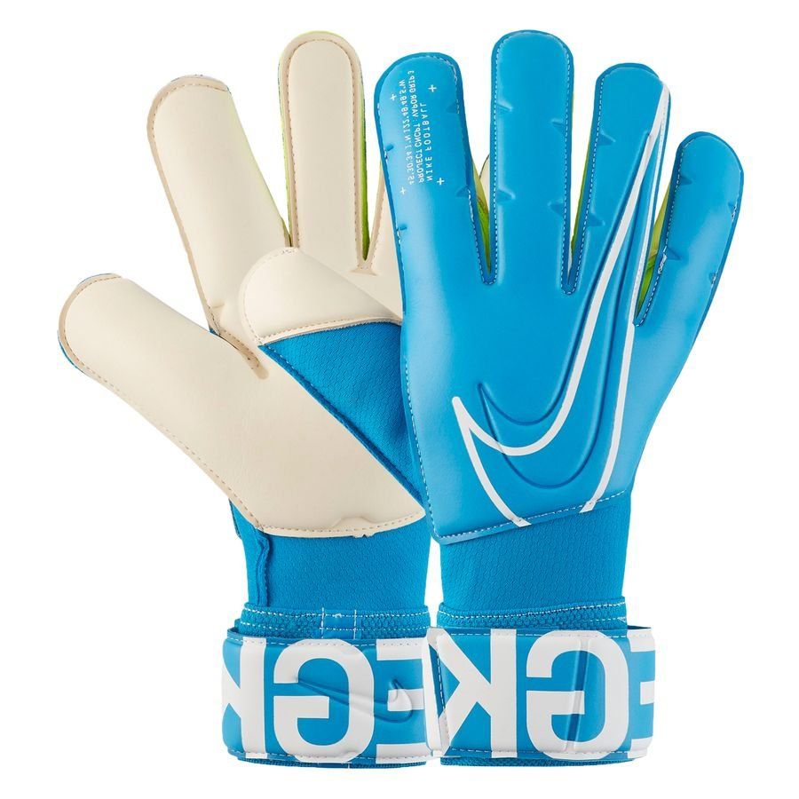 Nike GS Vapor Grip3 Goalkeeper Gloves Blue Hero/White