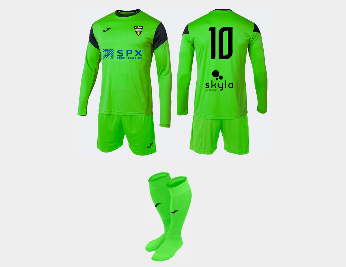 Charlotte Metro FC Goalkeeper Kit - 26/28 $ 50.25