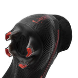 Nike Mercurial Superfly 7 Elite FG Firm Ground Men's Soccer Cleats - Black/Chile Red/Dark Smoke Grey