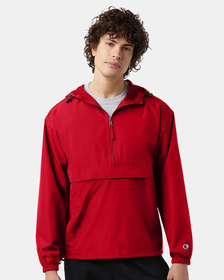 Champion Men's Packable Anorak Jacket - CO200 - Best Buy Soccer
