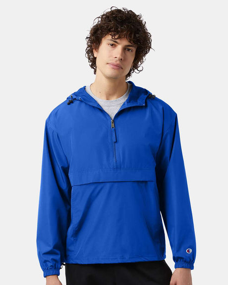 Champion Men's Packable Anorak Jacket - CO200 - Best Buy Soccer