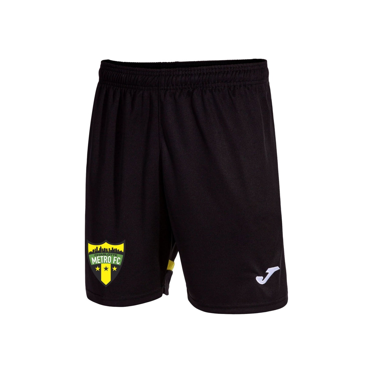 Charlotte Metro FC Joma Game Shorts Yellow/Black - Best Buy Soccer