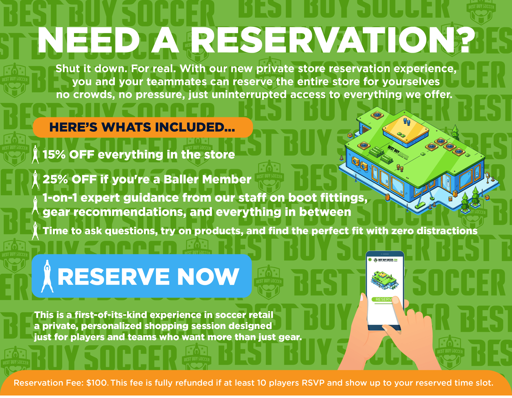 Charlotte Store Reservation - Best Buy Soccer