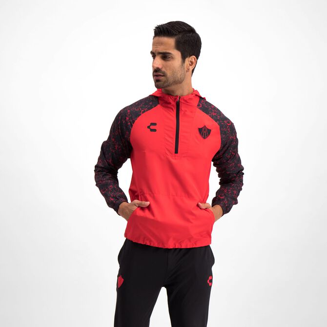 Charly Atlas Player Windbreaker Red - Best Buy Soccer