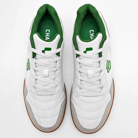Charly Cicero Sala Indoor Soccer Shoes - White/Green - Best Buy Soccer