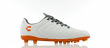 Charly Encore Firm Ground Soccer Cleats - White/Orange - Best Buy Soccer