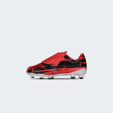 Charly Grasshopper 6.0 ST Youth Firm Ground Soccer Cleats - Red/Black - Best Buy Soccer