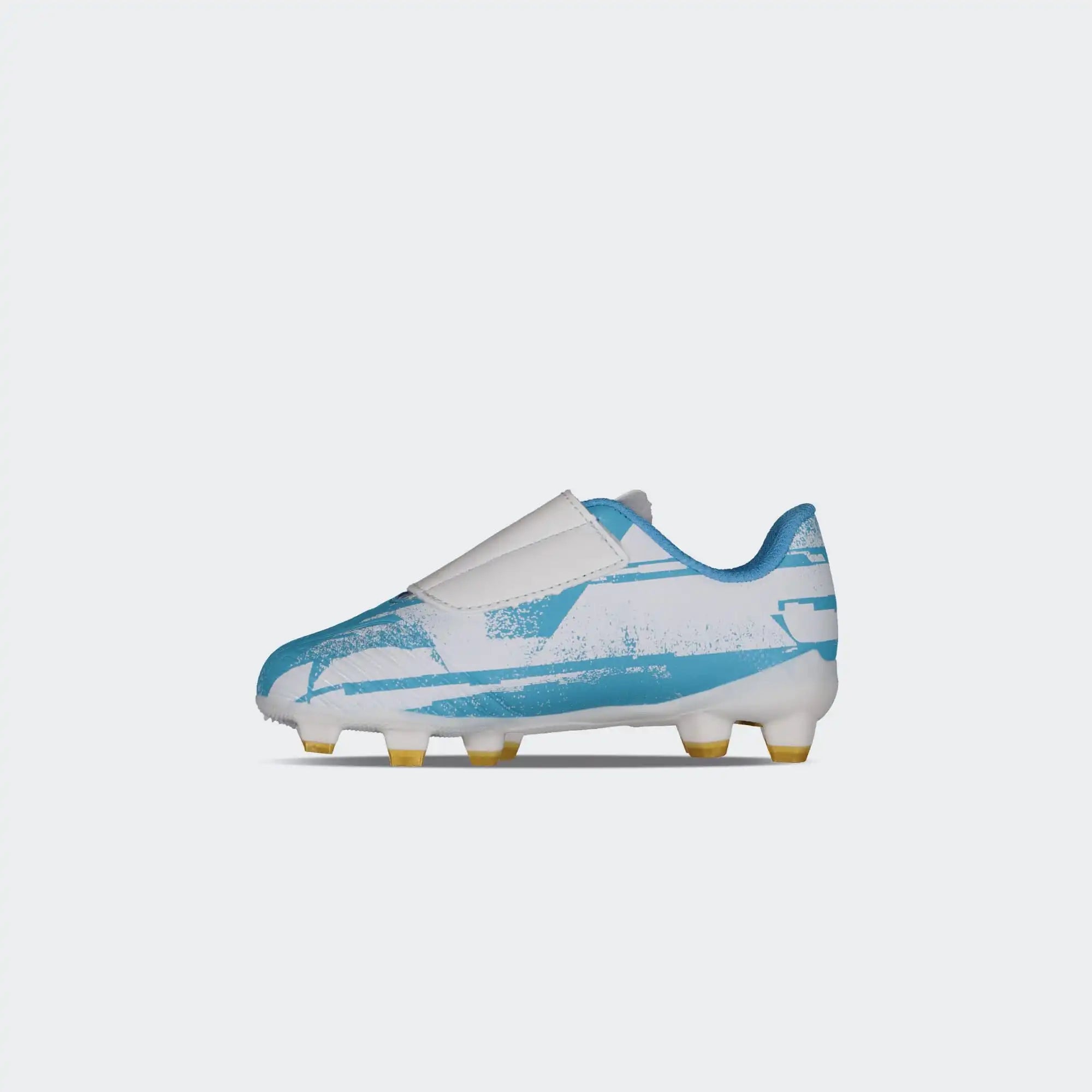 Charly Grasshopper 6.0 ST Youth Firm Ground Soccer Cleats - White/Blue - Best Buy Soccer