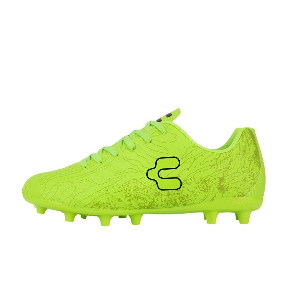 Charly Hotcross 2.0 Youth Soccer Cleats - Lime/Black - Best Buy Soccer
