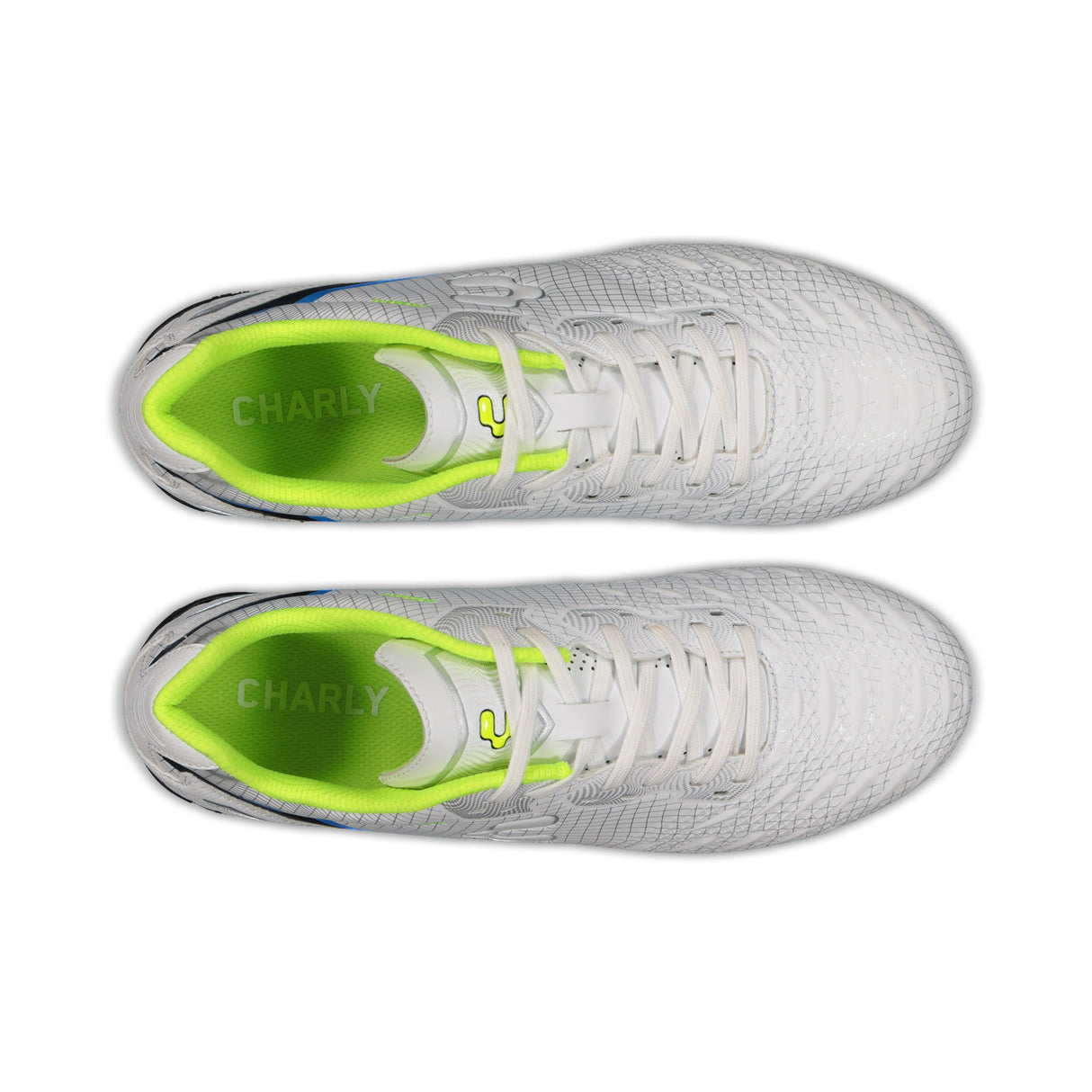 Charly Hotcross 4.0 Firm Ground White/Blue - Best Buy Soccer