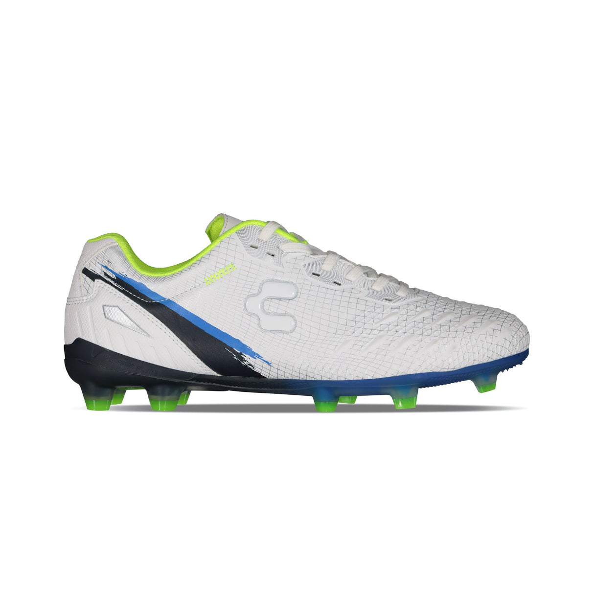 Charly Hotcross 4.0 Firm Ground White/Blue - Best Buy Soccer