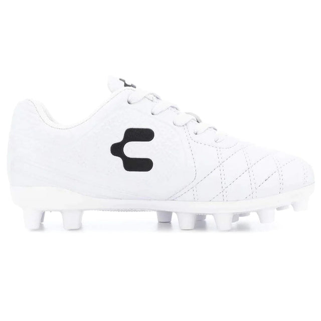 Charly Kids Legendario YT FG Firm Ground Soccer Cleats White/Black - Best Buy Soccer