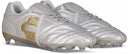 Charly Legendario 26 PFX Firm Ground Men's Soccer Cleats - White/Gold - Best Buy Soccer