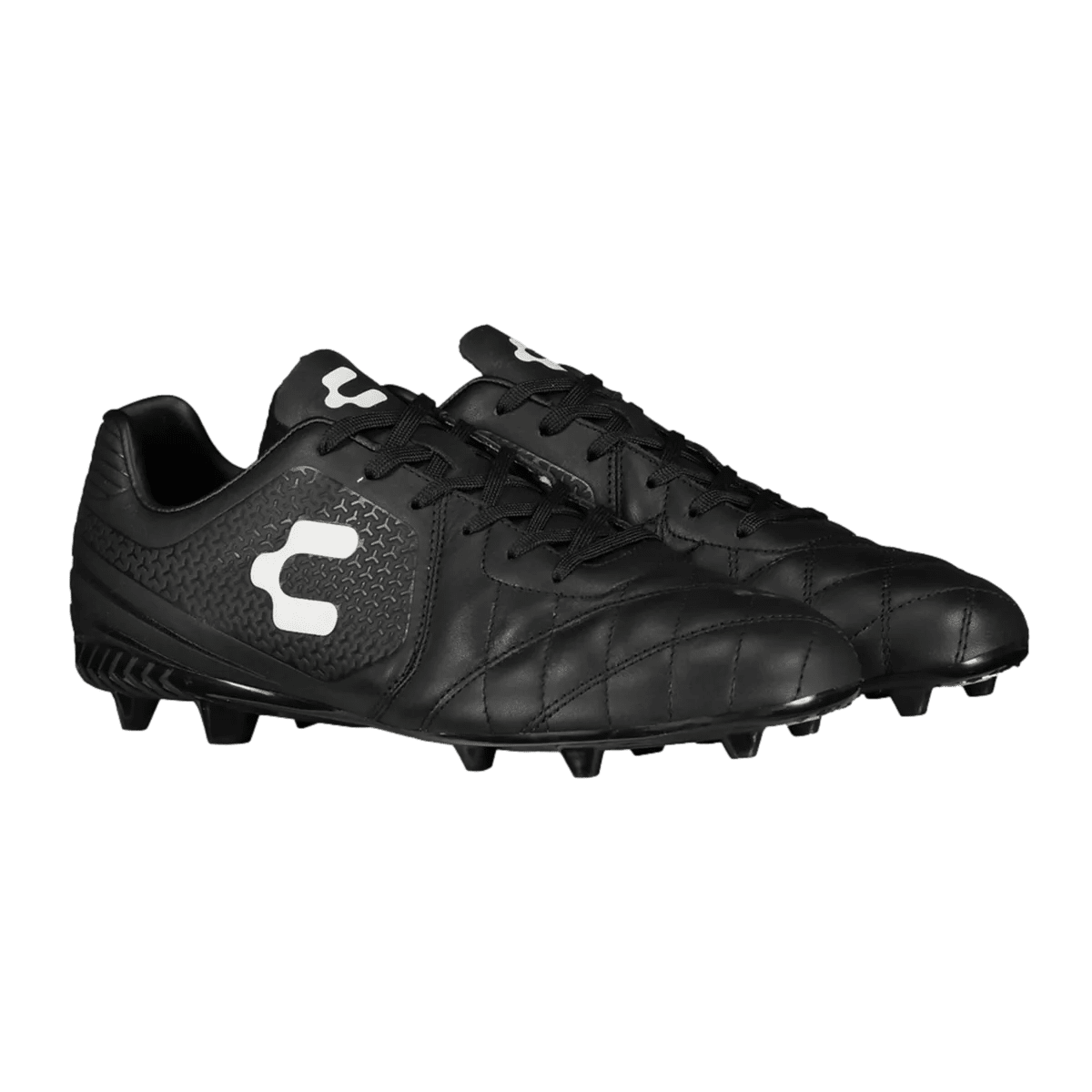 Charly Legendario LT FG 2.0 Firm Ground Soccer Cleats - Black/Grey - Best Buy Soccer