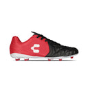 Charly Legendario LT FG 2.0 Firm Ground Soccer Cleats - Black/Red - Best Buy Soccer