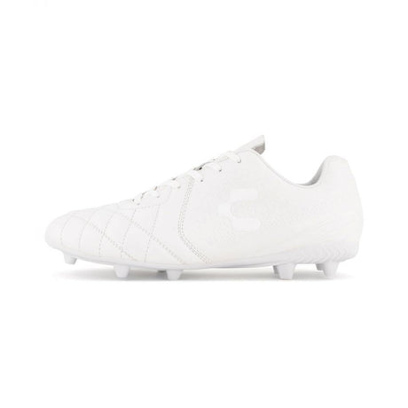 Charly Legendario LT FG 2.0 Firm Ground Soccer Cleats - White/Grey - Best Buy Soccer