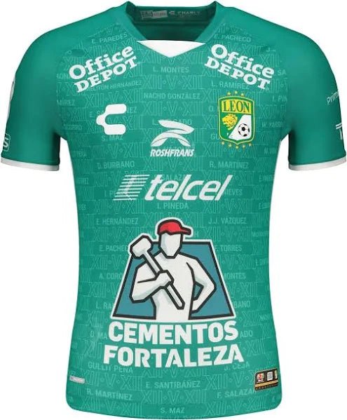 Charly Leon Home Jersey 22 Authentic - Green - Best Buy Soccer