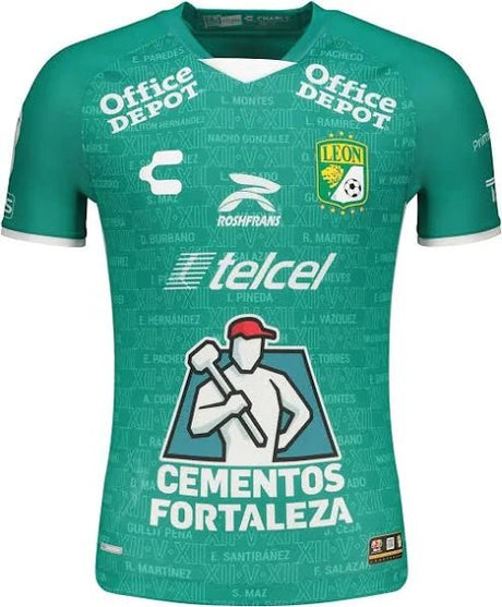 Charly Leon Home Jersey 22 Authentic - Green - Best Buy Soccer