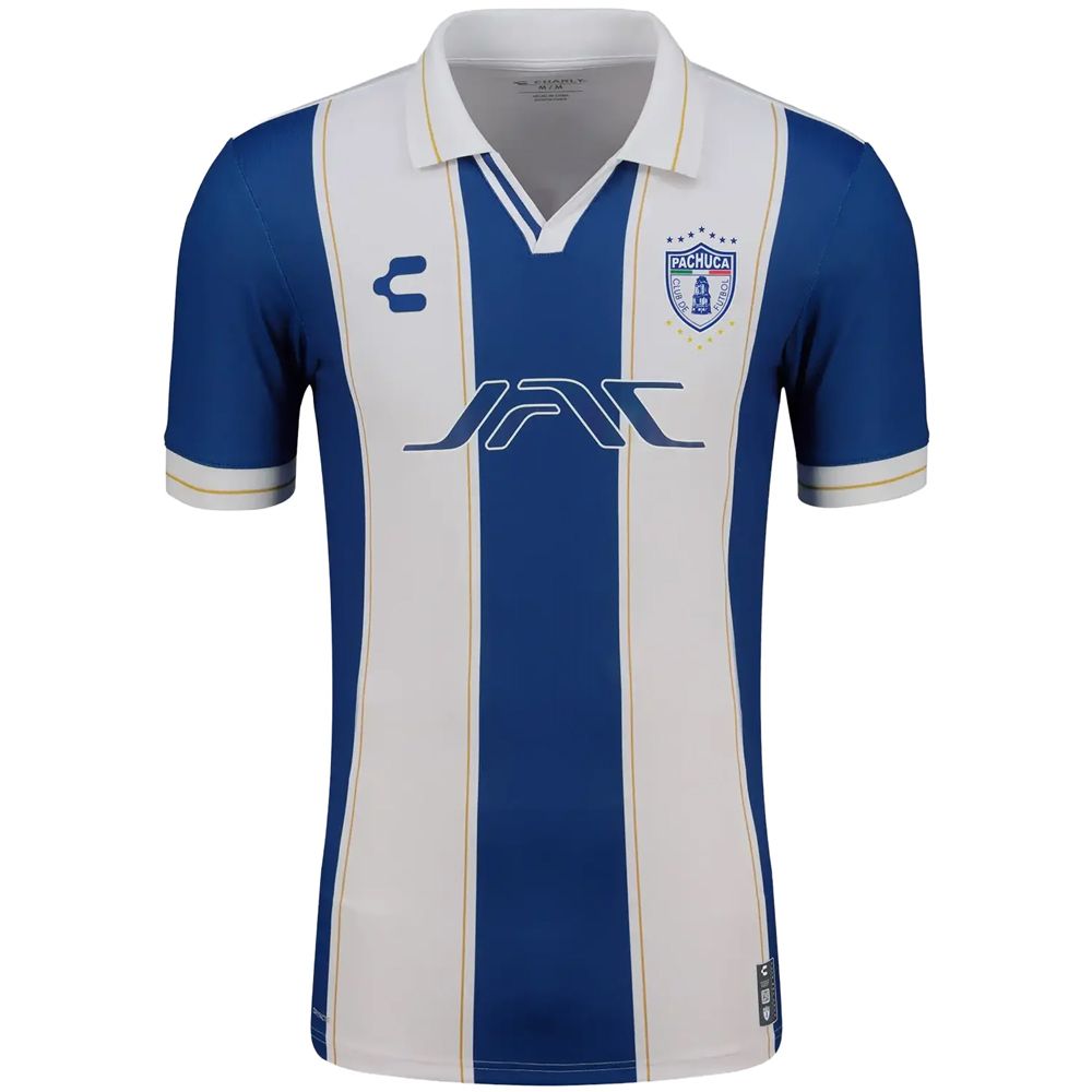 Charly Men's Pachuca Home Jersey Authentic 2025 - Blue - Best Buy Soccer