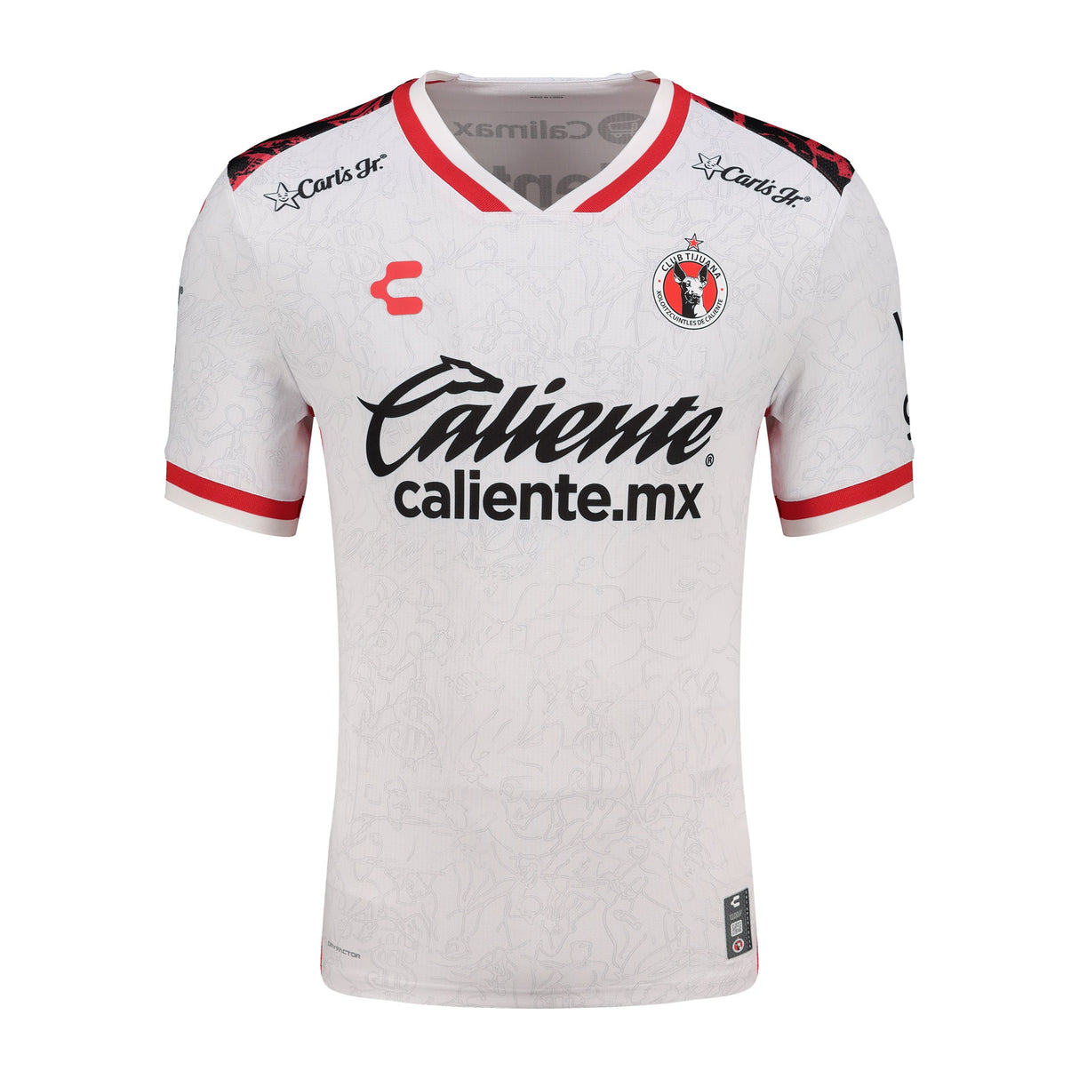 Charly Men's Xolos Away Jersey 2025 White - Best Buy Soccer