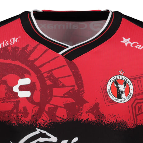 Charly Men's Xolos Home Jersey 2025 Black - Best Buy Soccer