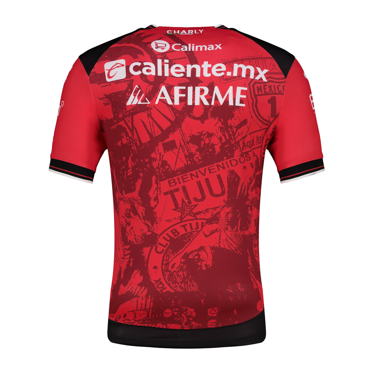 Charly Men's Xolos Home Jersey 2025 Black - Best Buy Soccer