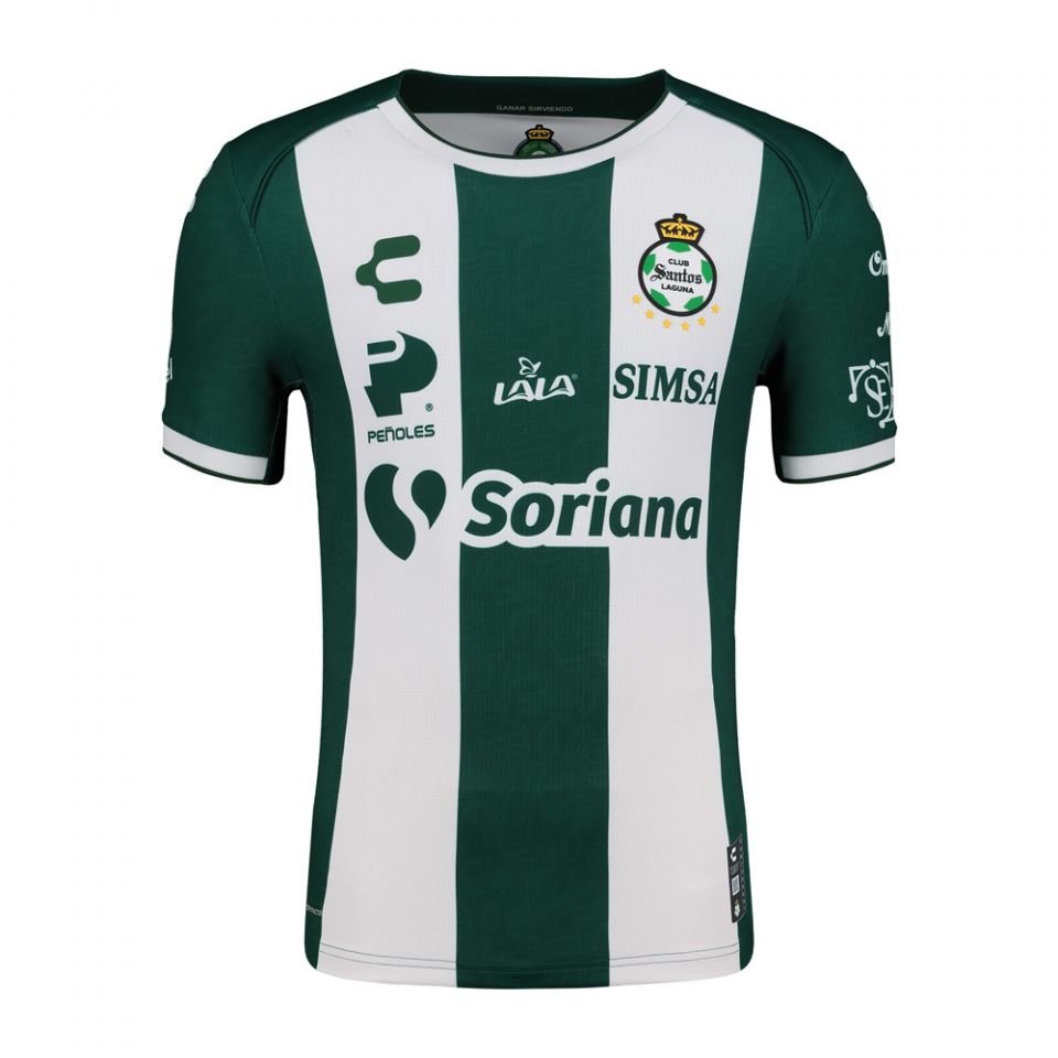Charly Santos Home Jersey 24 Authentic - Green/White - Best Buy Soccer