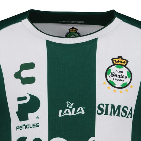 Charly Santos Home Jersey 24 Authentic - Green/White - Best Buy Soccer