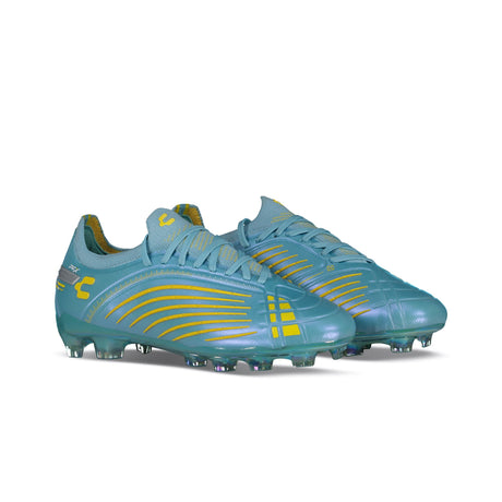 Charly Stingr PFX Womens Firm Ground Aqua/Yellow - Best Buy Soccer