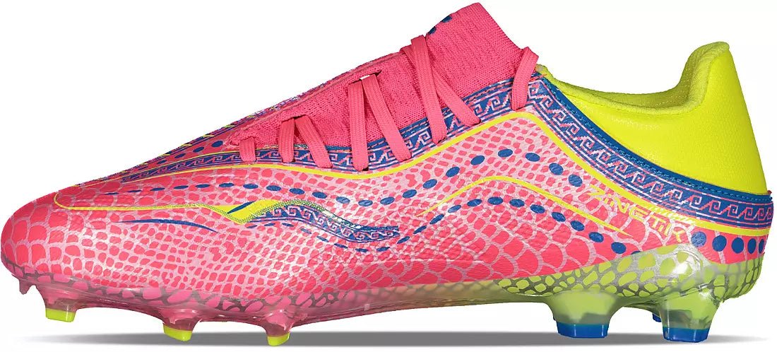Charly Zinetik 26 Plus Firm Ground Men's Soccer Cleats -Fushia/Yellow - Best Buy Soccer
