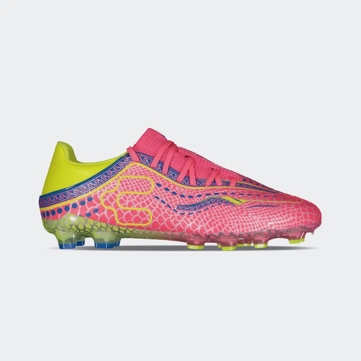 Charly Zinetik 26 Select YT Firm Ground Youth Soccer Cleats - Fushia/Yellow - Best Buy Soccer