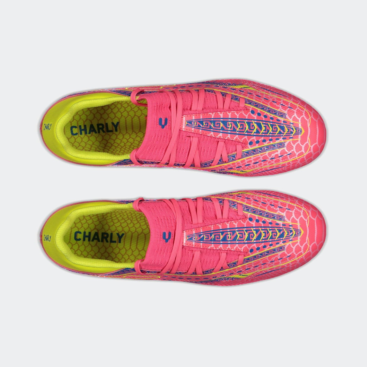 Charly Zinetik 26 Select YT Firm Ground Youth Soccer Cleats - Fushia/Yellow - Best Buy Soccer