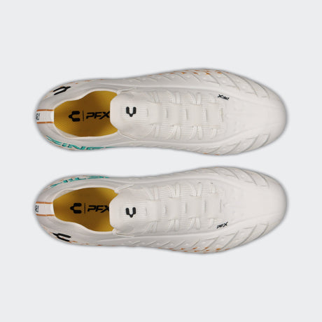 Charly Zinetik Firm Ground White/Aqua - Best Buy Soccer