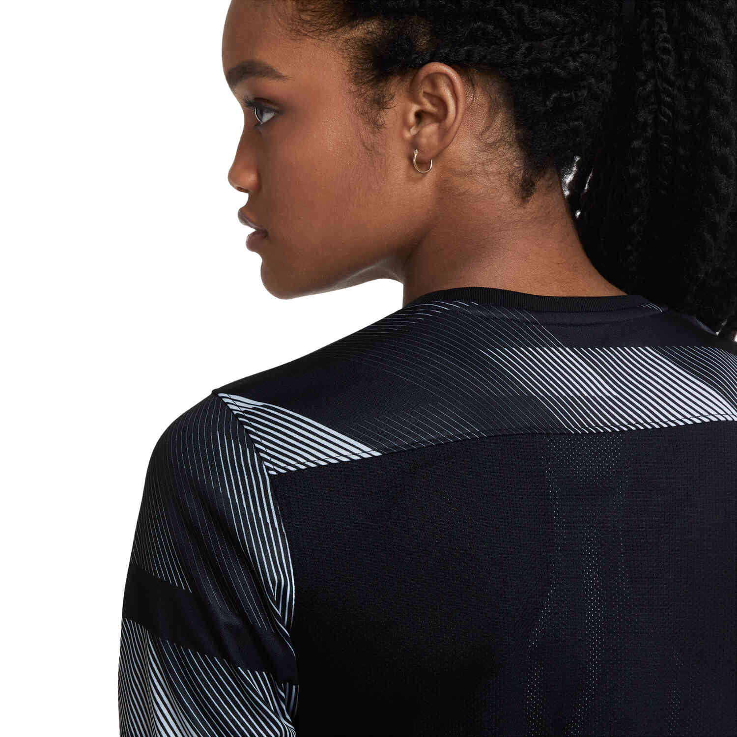 Nike Women's Dri Fit Park IV Goalkeeper Jersey Black/White