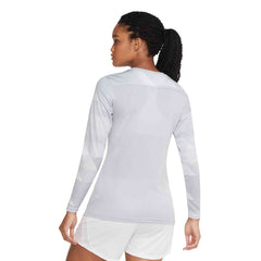 Nike Women's Dri Fit Park IV Goalkeeper Jersey Wolf Grey/White/Black