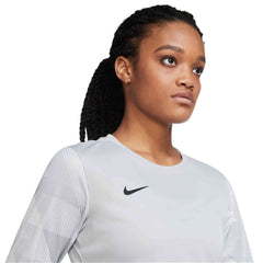 Nike Women's Dri Fit Park IV Goalkeeper Jersey Wolf Grey/White/Black