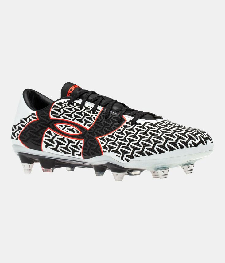 Under Armour Clutchfit Force 2.0 Hybrid FG Firm Ground football Boots White/Black/Red