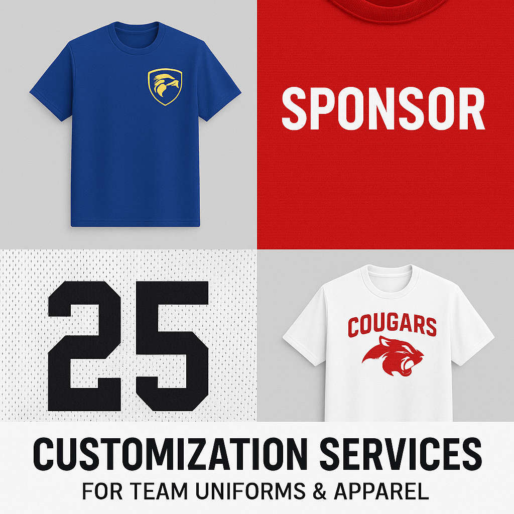 Customization Services for Team Uniforms & Apparel - Best Buy Soccer