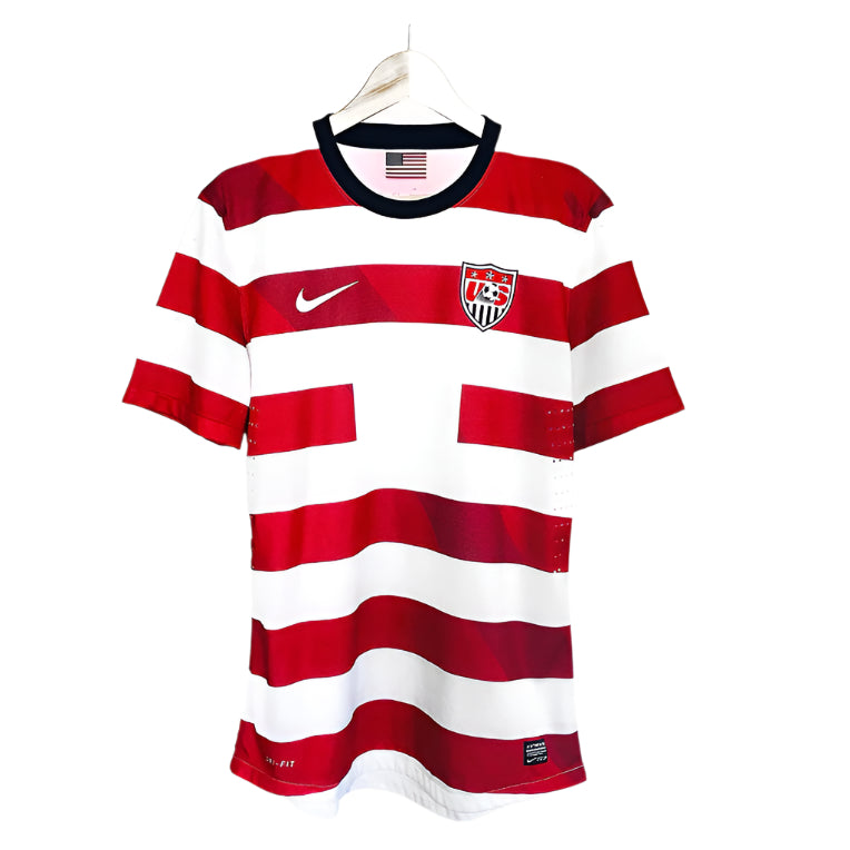 Camiseta local de la selección de Estados Unidos de Nike para niño 2012, roja y femenina