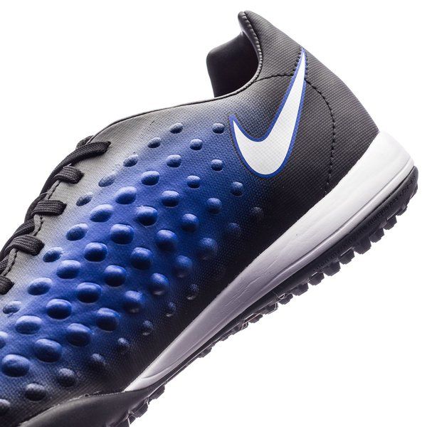 Nike Jr Magista Opus II TF Turf Youth Soccer Cleats - Black/White/Blue