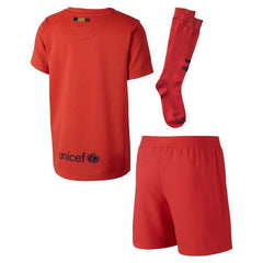 Nike Kid's Barcelona Away Mini-Kit 14 Crimson