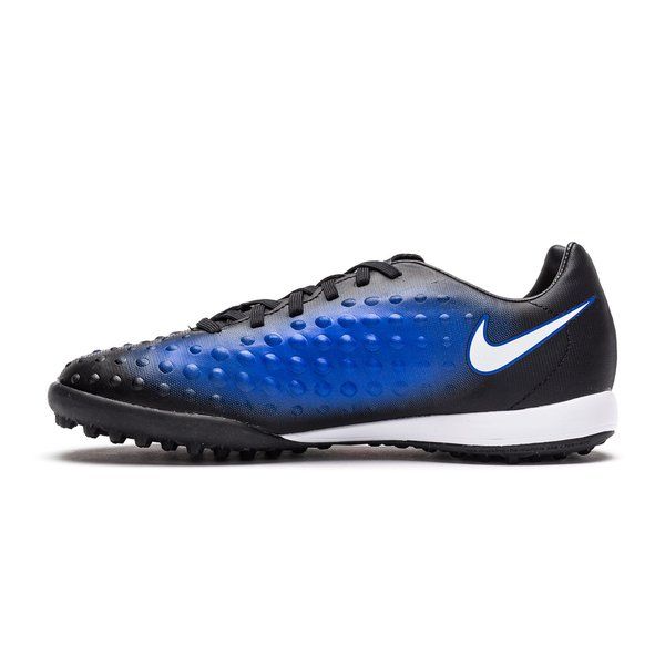 Nike Jr Magista Opus II TF Turf Youth Soccer Cleats - Black/White/Blue