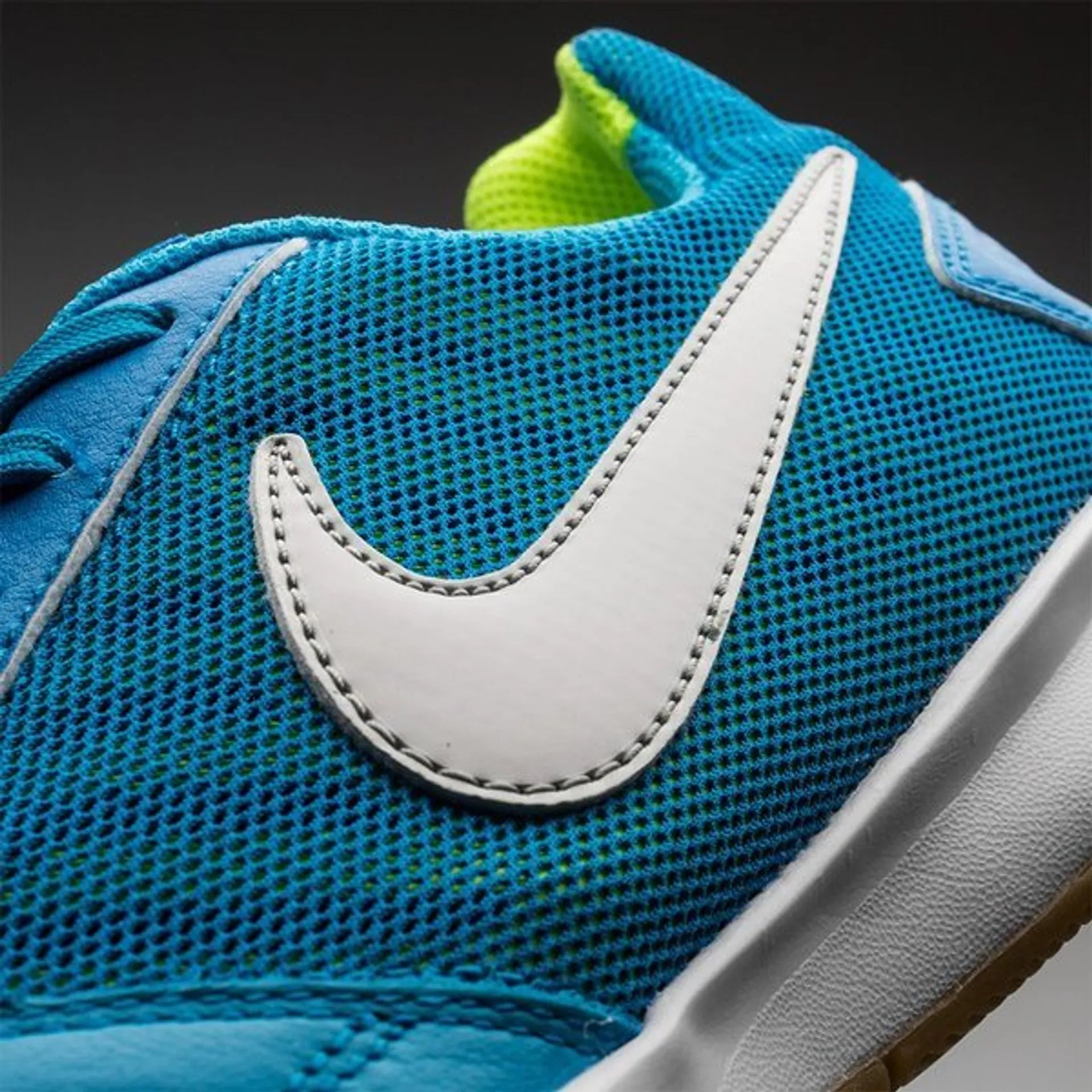 Nike Gato II Indoor Soccer Shoes - Blue/Lime/White