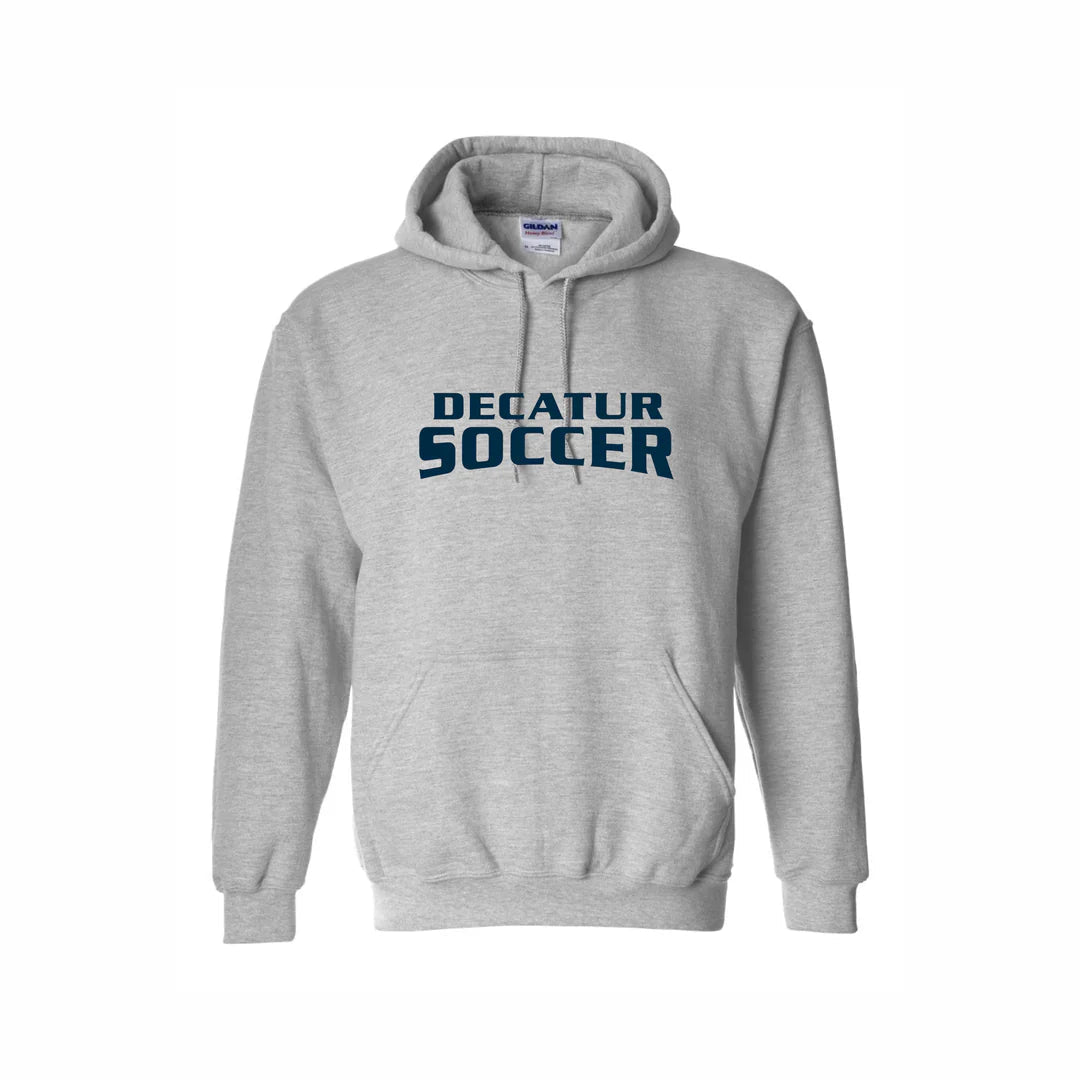 Decatur HS Hoodie Grey - Best Buy Soccer