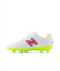 New Balance 442 V2 Academy Junior FG Firm Gound White