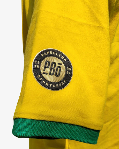 Retro Brazil 1970 Jersey - Yellow