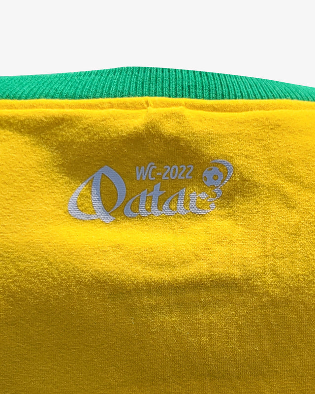 Retro Brazil 1970 Jersey - Yellow